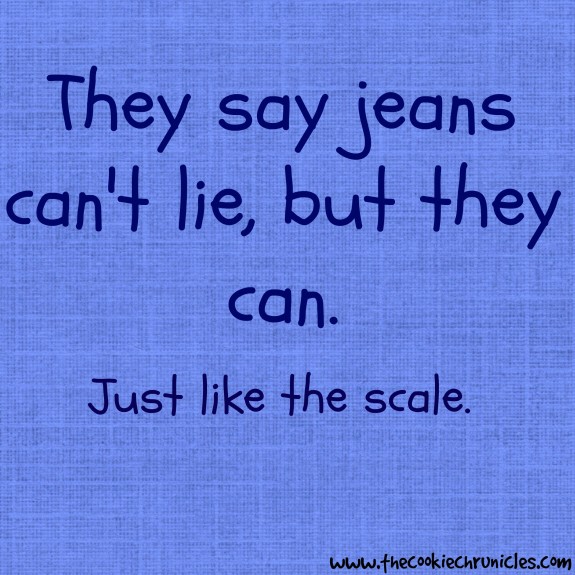 jeans can lie